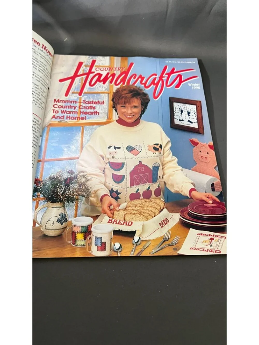 10 Country Handcrafts Magazine Lot 1991-1992 Seasonal Craft Patterns